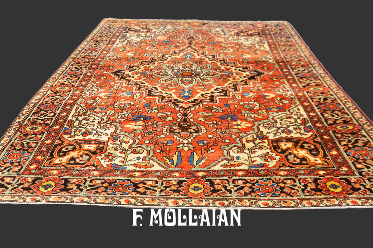 Saruk Farahan Rug Antique n°:827172